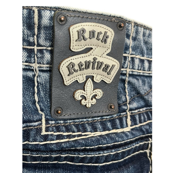 Rock Revival Men’s Jeans Kerr, Boot / Size- 40 - Picture 10 of 12